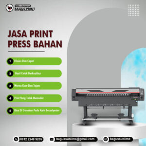 Jasa Print Press with Bahan